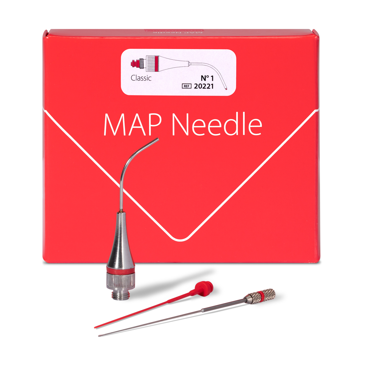PD MAP Classic Needle 1.10mm N°1 red