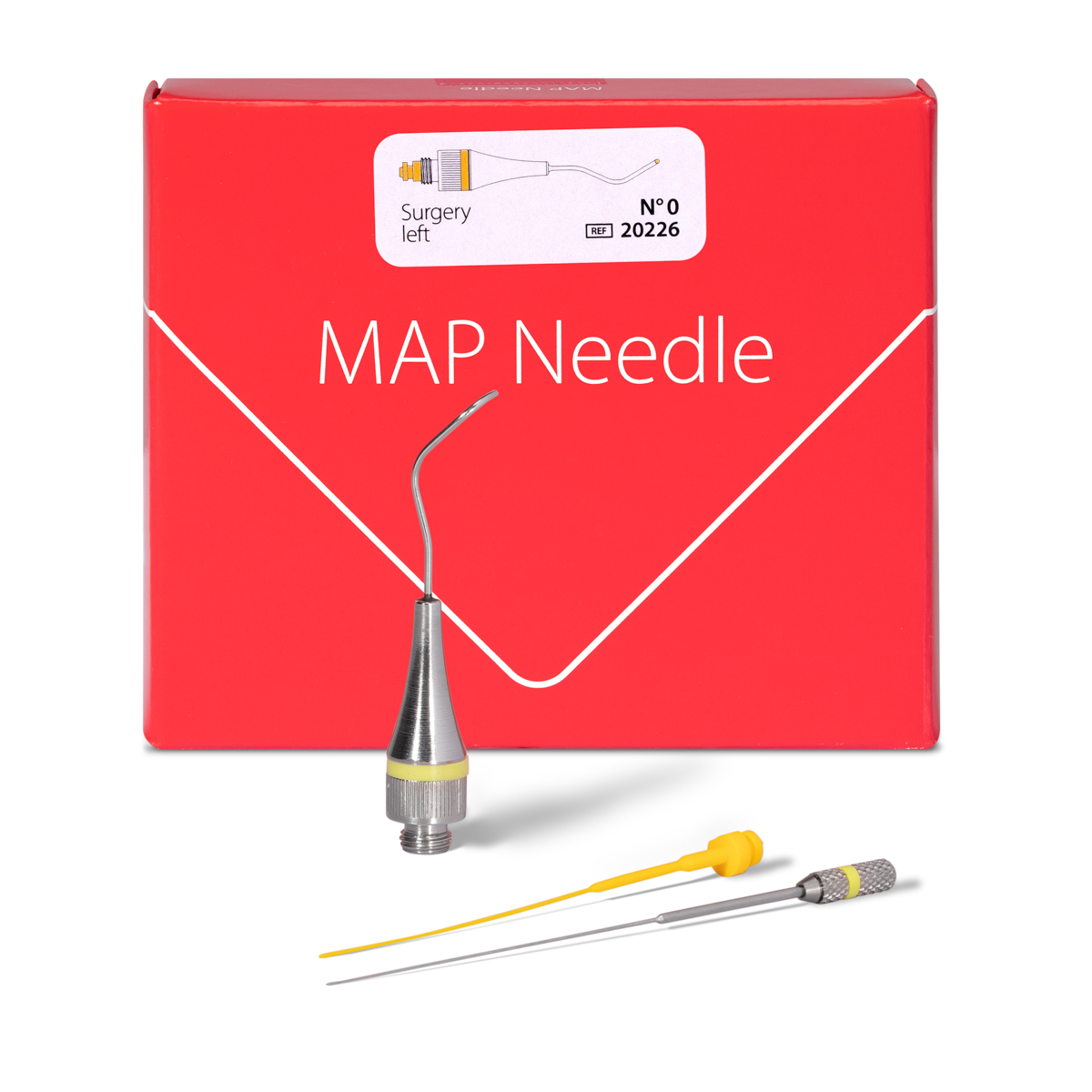 PD MAP Surgery Needle left, N°0 yellow