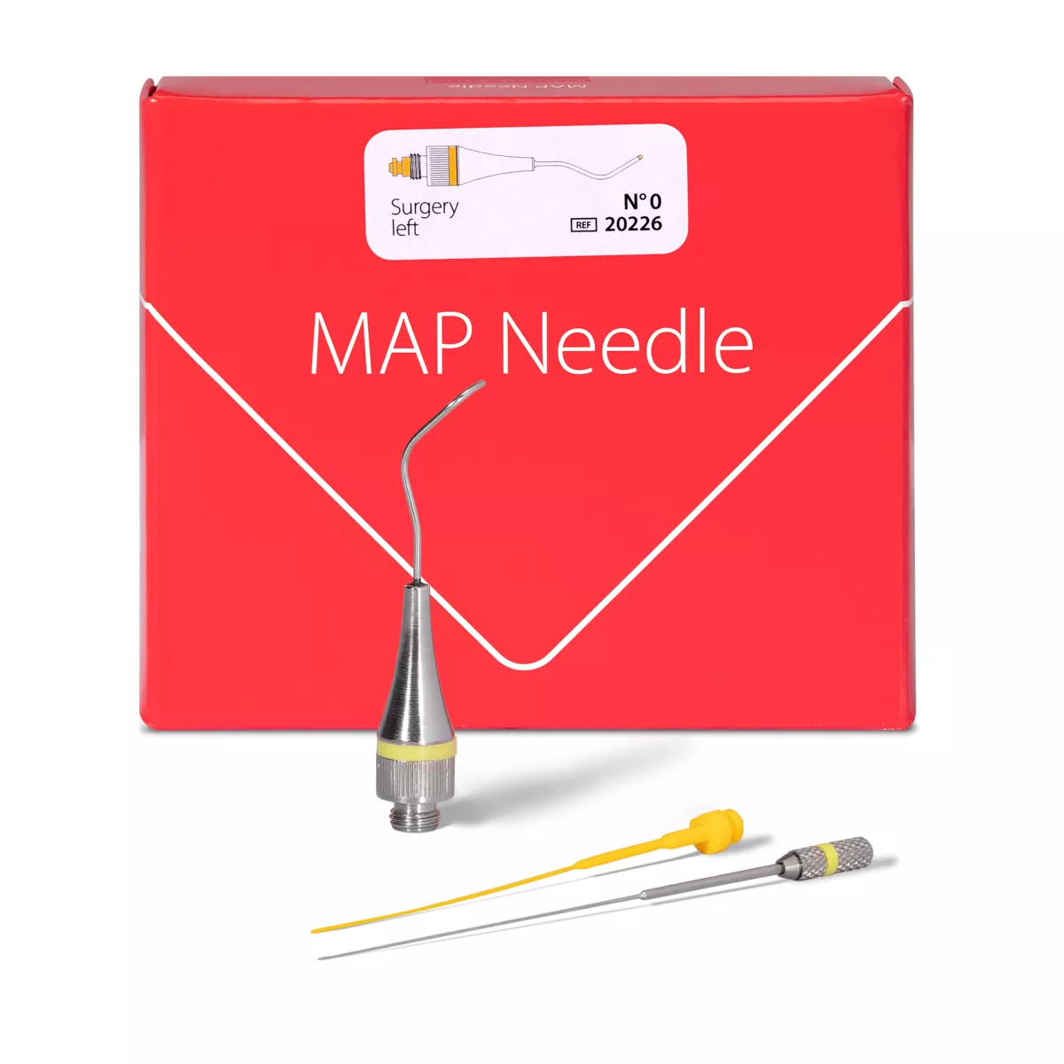 PD MAP Surgery Needle left, N°0 yellow