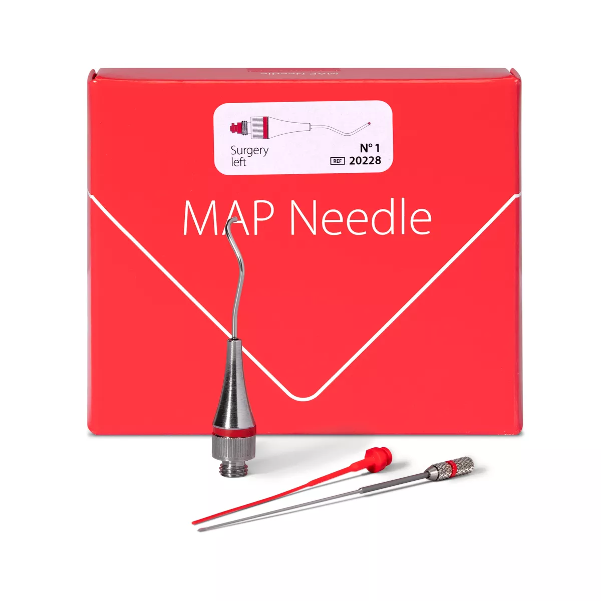 PD MAP Surgery Needle left, N°1 red