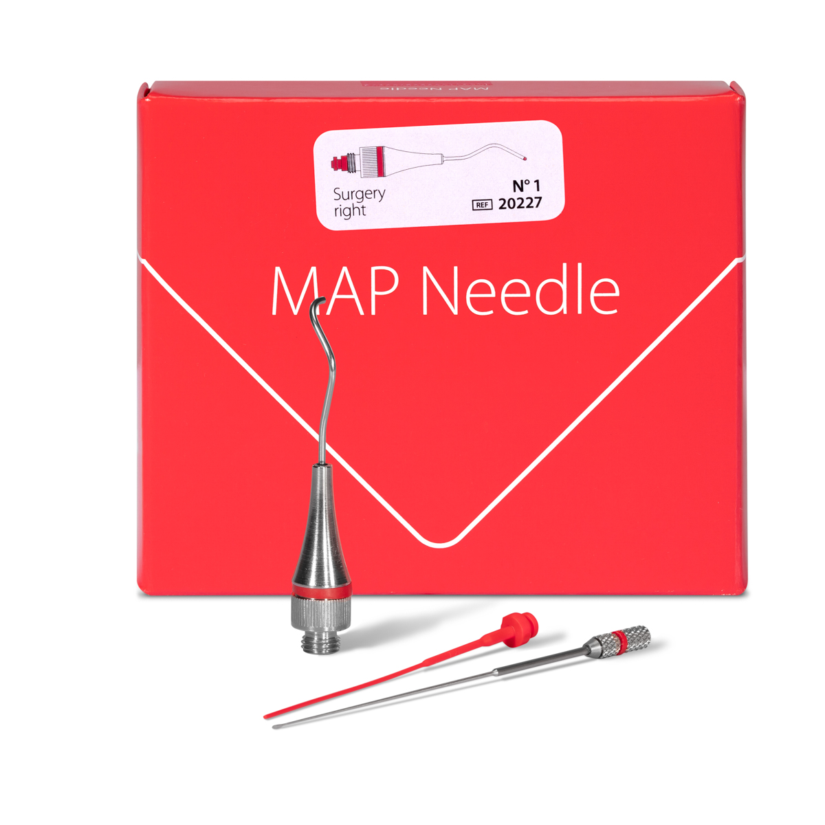 PD MAP Surgery Needle right, N°1 red
