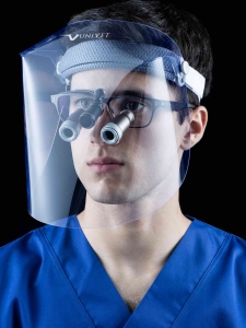 UNIVET 701.01 protective shield for loupes