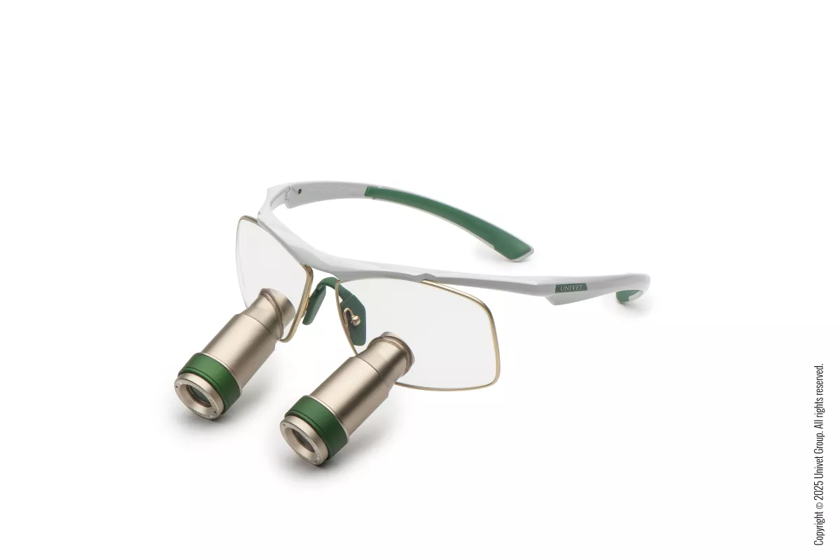 UNIVET NEW TECHNE PRISMA 5.0x450 PRO white/green