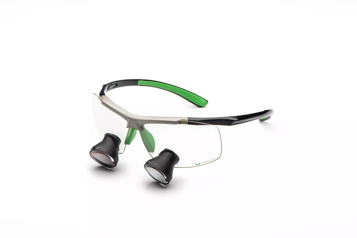 UNIVET TECHNE GALI 2.5X400 PRO HD black/green