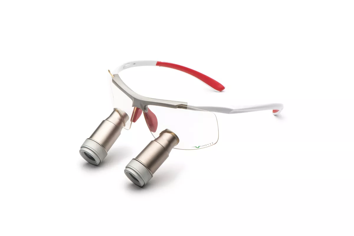 UNIVET TECHNE PRISMA 5.0x400 XS white/red
